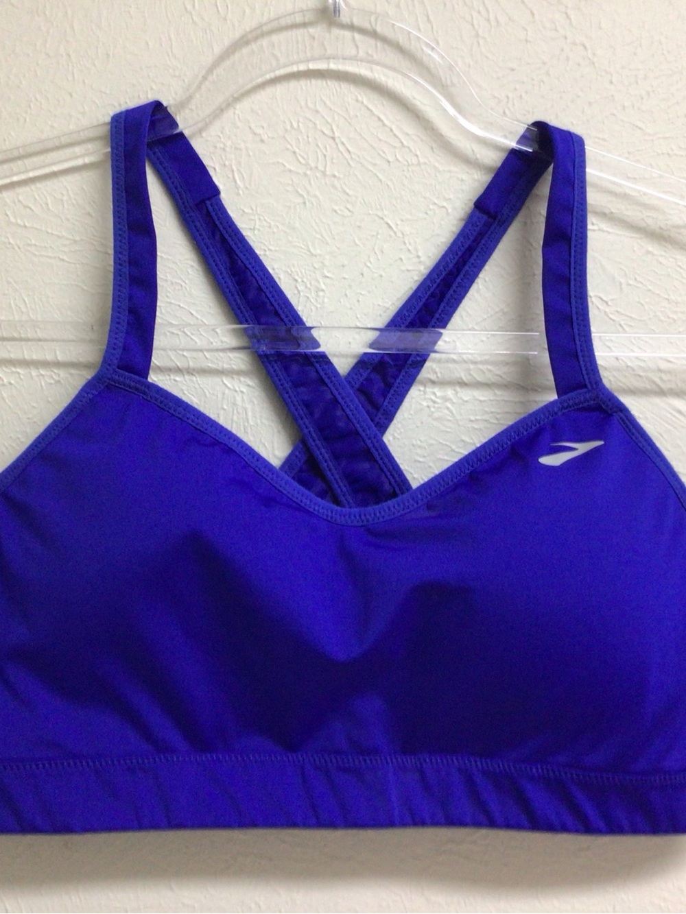 Brooks Royal Purple Crisscross Sports Bra